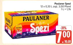 Marktkauf Paulaner spezi Angebot