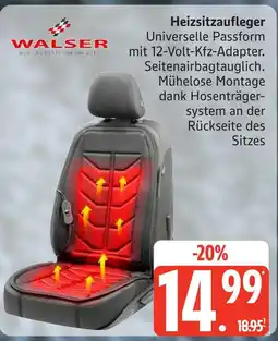 Marktkauf Walser heizsitzauflieger Angebot