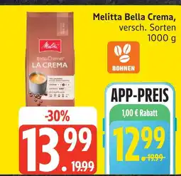 Edeka Melitta bella crema Angebot