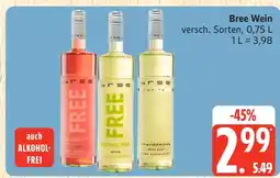 Marktkauf Bree wein free rosé Angebot