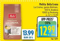diska Melitta bella crema la crema Angebot
