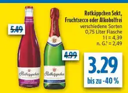 diska Rotkäppchen sekt schwarz johannisbeere Angebot