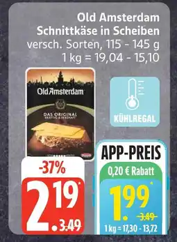 Edeka Old amsterdam schnittkäse in scheiben Angebot