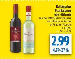 diska Rotkäppchen qualitätswein Angebot