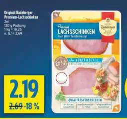 diska Radeberger premium-lachsschinken Angebot