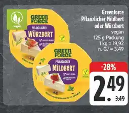 E-Center Greenforce pflanzlicher mildbert Angebot