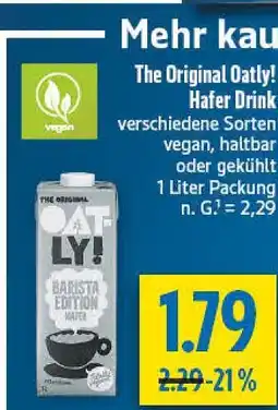 diska Oatly the original oatly! hafer drink Angebot