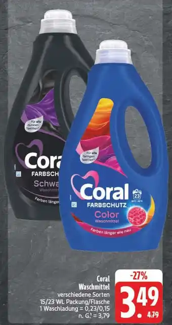 E-Center Coral farbenschutz color waschmittel Angebot