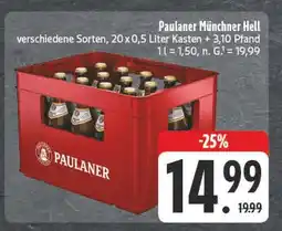 E-Center Paulaner münchner hell Angebot