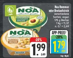 E-Center Noa hummus natur Angebot