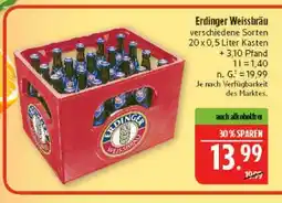 Marktkauf Erdinger weissbräu bier Angebot