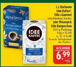 Marktkauf J.j. darboven idee kaffee Angebot
