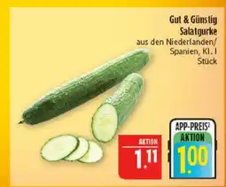 Marktkauf Gut & günstig salatgurke Angebot