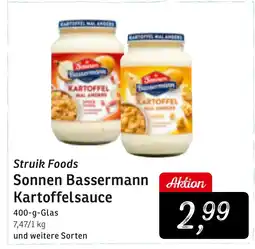 KONSUM Struik Foods Sonnen Bassermann Kartoffelsauce Angebot