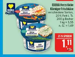 Marktkauf Edeka herzstücke körniger frischkäse Angebot