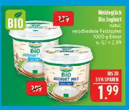 Marktkauf Weideglück bio joghurt Angebot