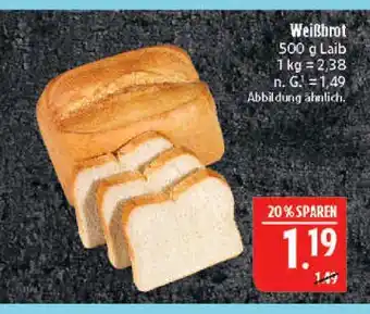 Marktkauf Weißbrot Angebot