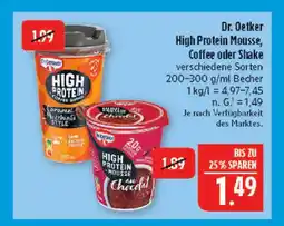 Marktkauf Dr. oetker high protein mousse Angebot