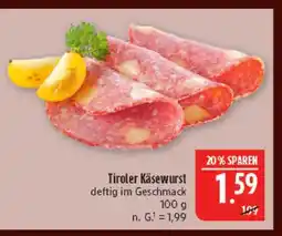 Marktkauf Tiroler käsewurst Angebot