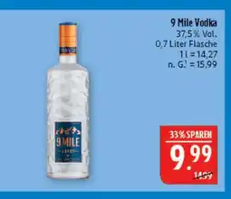Marktkauf 9 mile vodka Angebot