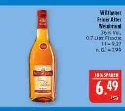 Marktkauf Wilthener feiner alter weinbrand Angebot