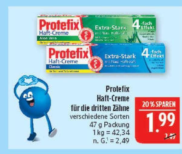 Protefix haft-creme aloe vera Angebot bei Marktkauf