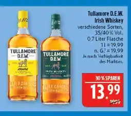Marktkauf Tullamore d.e.w. irish whiskey Angebot