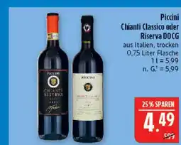 Marktkauf Piccini chianti classico Angebot