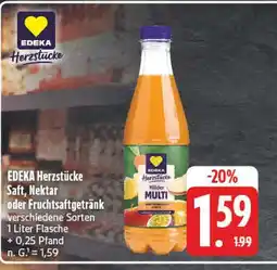 Edeka Edeka herzstücke saft, nektar oder fruchtsaftgetränk Angebot