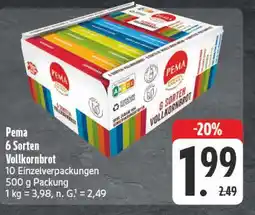 Edeka Pema 6 sorten vollkornbrot Angebot