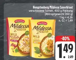 Edeka Hengstenberg mildessa sauerkraut mit speck Angebot