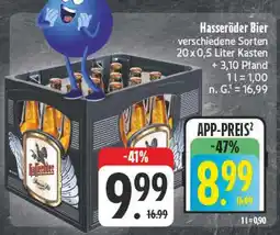 Edeka Hasseröder bier Angebot