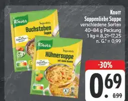 Edeka Knorr suppenliebe buchstaben suppe Angebot