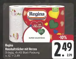 Edeka Regina haushaltstücher mit herzen Angebot