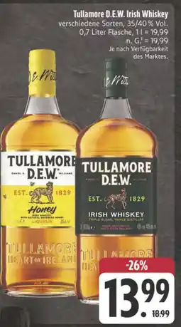 Edeka Tullamore d.e.w. honey Angebot