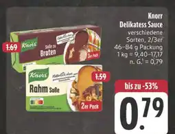 Edeka Knorr soße zu braten Angebot