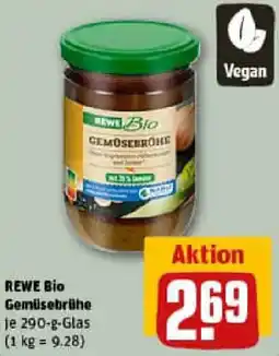 REWE REWE Bio Gemüsebrühe Angebot