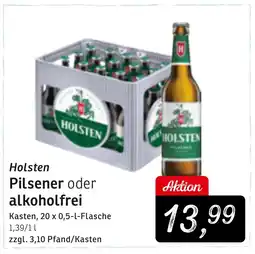 KONSUM Holsten Pilsener oder alkoholfrei Angebot