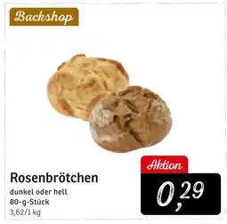 KONSUM Rosenbrötchen Angebot