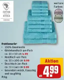 REWE Frottierserie Angebot