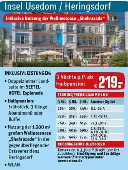 REWE Insel Usedom / Heringsdorf Angebot