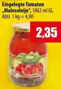 Mix Markt Eingelegte Tomaten ,,Malosolnije" Angebot