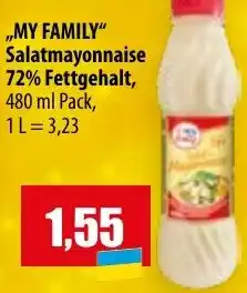Mix Markt MY FAMILY Salatmayonnaise Angebot