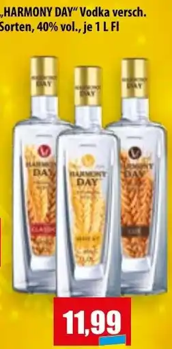 Mix Markt HARMONY DAY Vodka Angebot