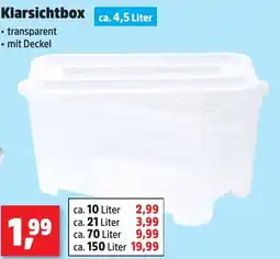 Thomas Philipps Klarsichtbox ca. 4,5 Liter Angebot
