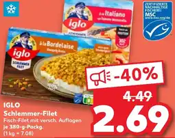 Kaufland IGLO Schlemmer-Filet Angebot