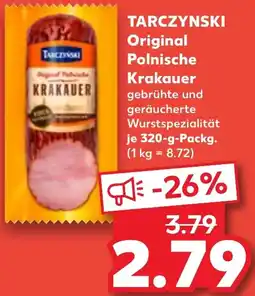 Kaufland TARCZYNSKI Original Polnische Krakauer Angebot