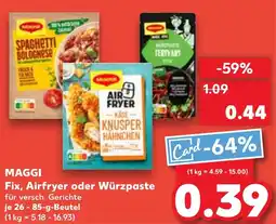 Kaufland MAGGI Fix, Airfryer oder Würzpaste Angebot