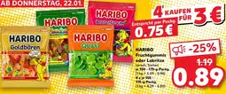 Kaufland HARIBO Fruchtgummis oder Lakritze Angebot
