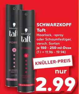 Kaufland SCHWARZKOPF Taft Angebot